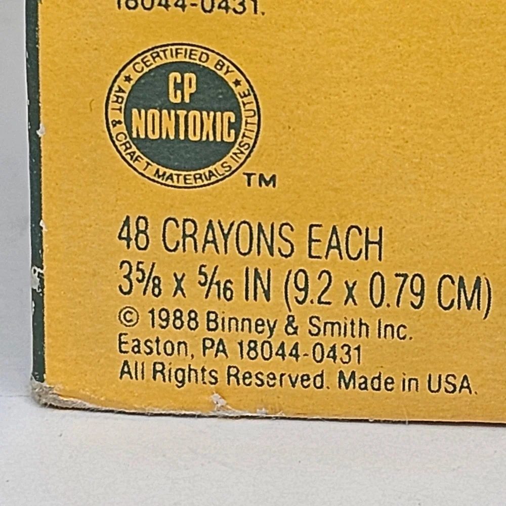 Crayola vintage 1988